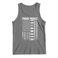 Proud Pacific Islander Tank Top AAPI Heritage Month Polynesian Tribal American Flag