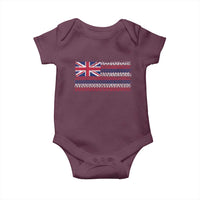 Hawaiian Tribal Flag State of Hawaii Baby Onesie