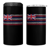 Hawaiian Tribal Flag State of Hawaii 4 in 1 Can Cooler Tumbler