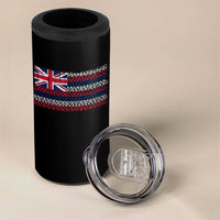 Hawaiian Tribal Flag State of Hawaii 4 in 1 Can Cooler Tumbler