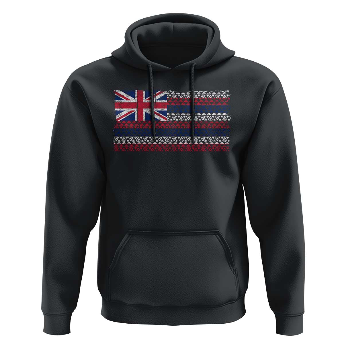Hawaiian Tribal Flag State of Hawaii Hoodie