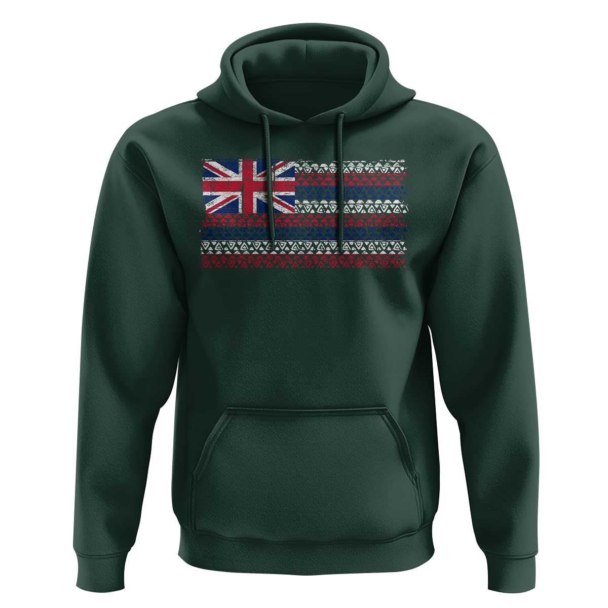 Hawaiian Tribal Flag State of Hawaii Hoodie