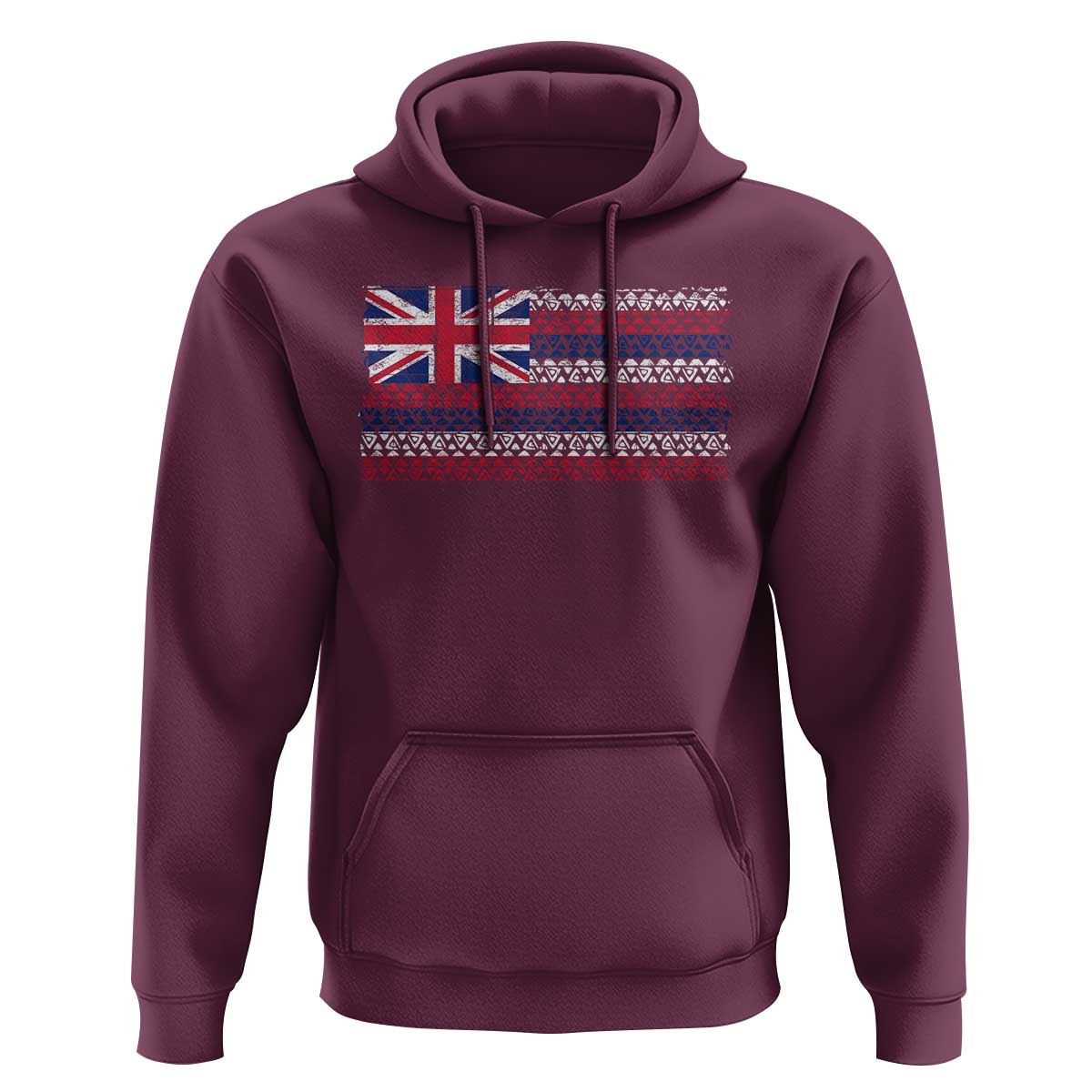 Hawaiian Tribal Flag State of Hawaii Hoodie
