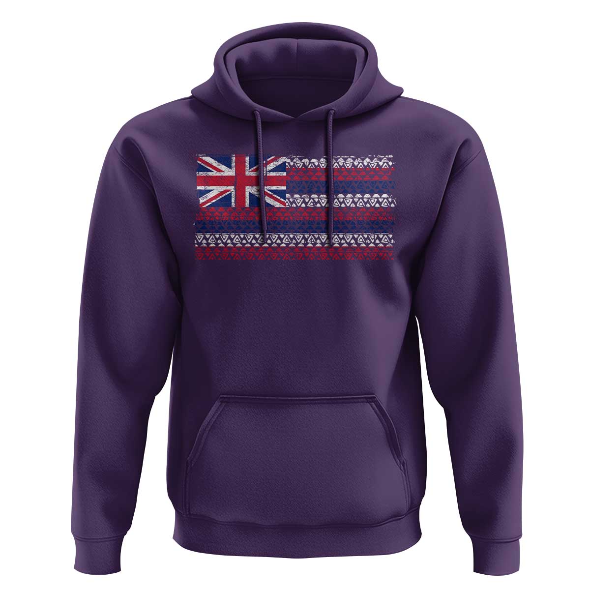 Hawaiian Tribal Flag State of Hawaii Hoodie