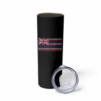 Hawaiian Tribal Flag State of Hawaii Skinny Tumbler