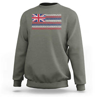 Hawaiian Tribal Flag State of Hawaii Sweatshirt