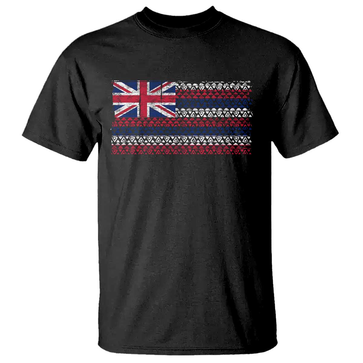 Hawaiian Tribal Flag State of Hawaii T Shirt