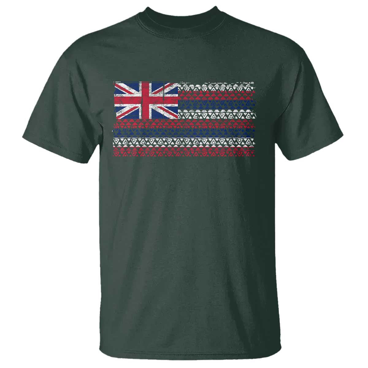 Hawaiian Tribal Flag State of Hawaii T Shirt