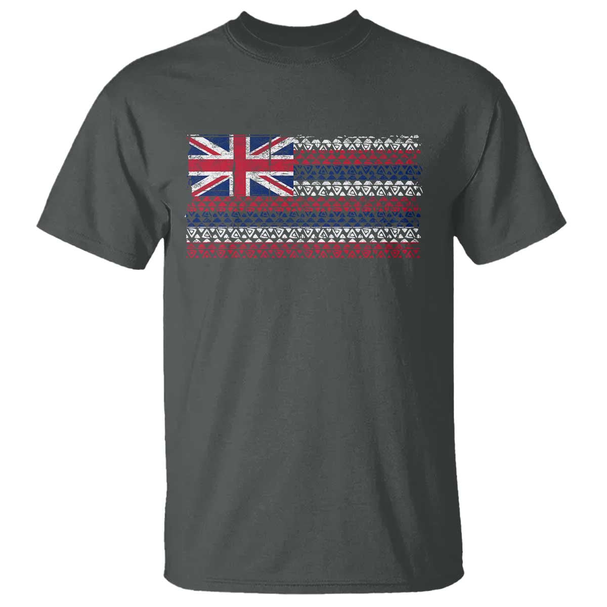 Hawaiian Tribal Flag State of Hawaii T Shirt