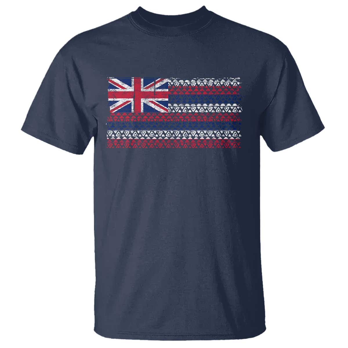 Hawaiian Tribal Flag State of Hawaii T Shirt