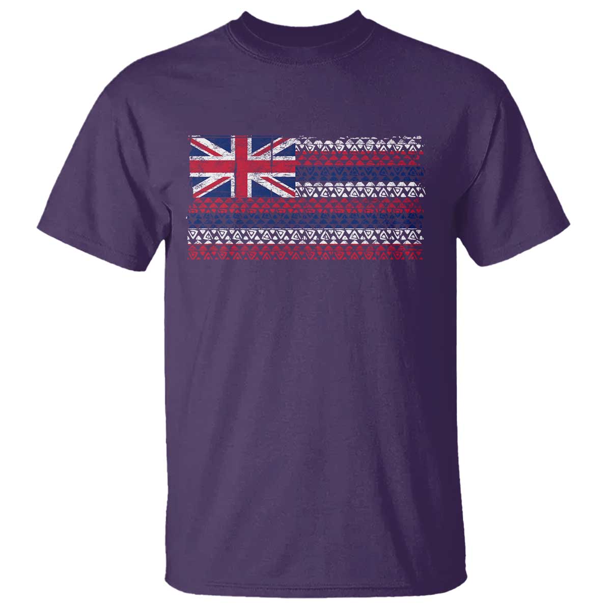 Hawaiian Tribal Flag State of Hawaii T Shirt