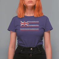 Hawaiian Tribal Flag State of Hawaii T Shirt For Women