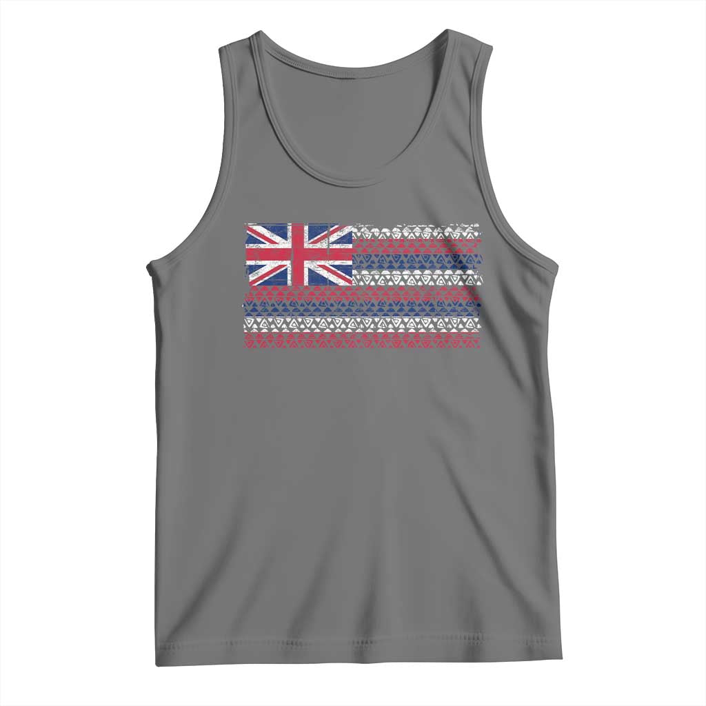 Hawaiian Tribal Flag State of Hawaii Tank Top