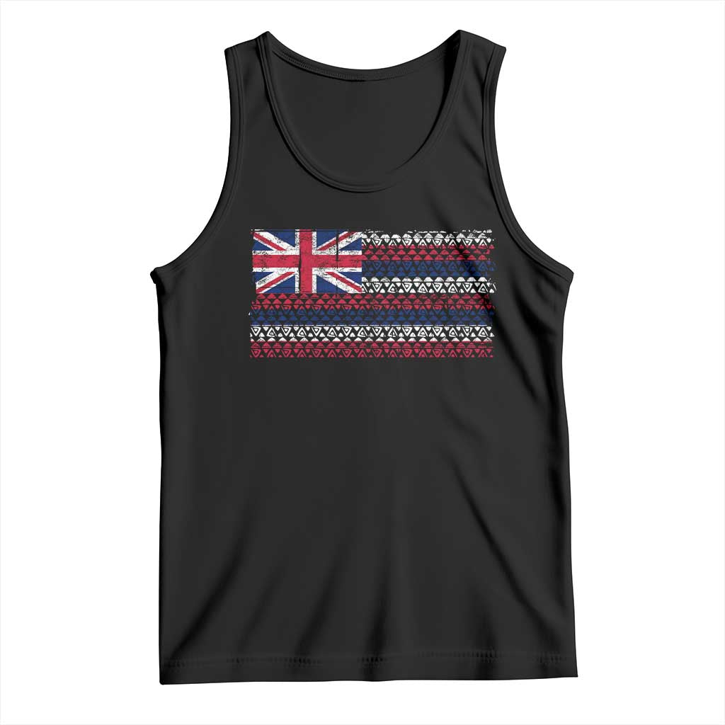 Hawaiian Tribal Flag State of Hawaii Tank Top