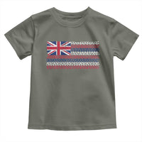 Hawaiian Tribal Flag State of Hawaii Toddler T Shirt