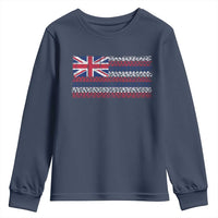 Hawaiian Tribal Flag State of Hawaii Youth Sweatshirt