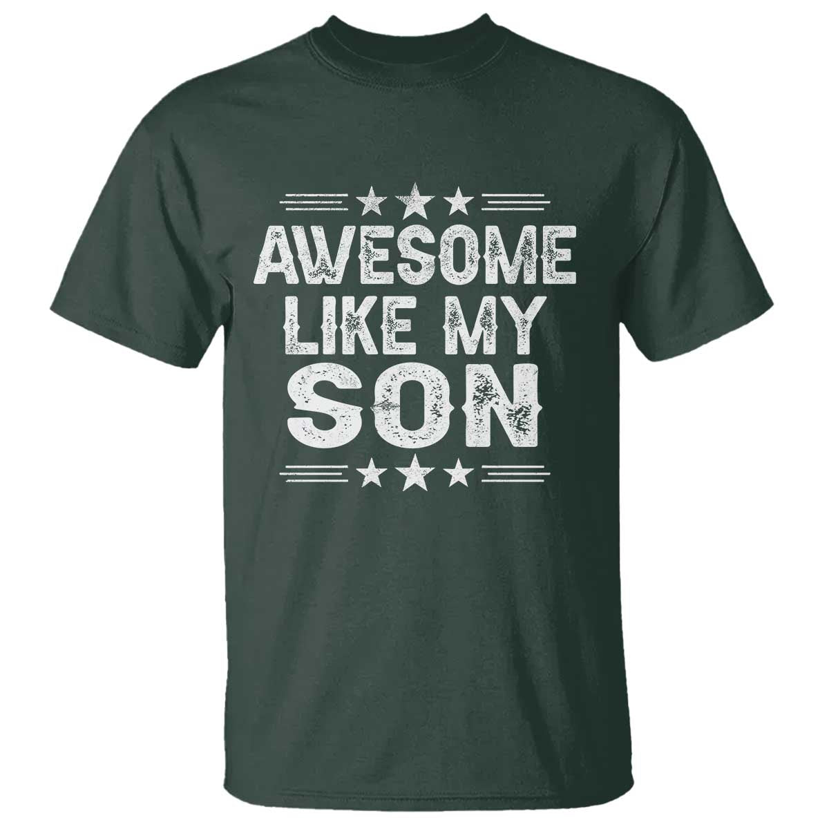 Awesome Like My Son T Shirt Funny Boy Dad Father's Day Gifts