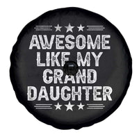 Awesome Like My Granddaughter Spare Tire Cover Funny Girl Grandpa Father's Day Gifts