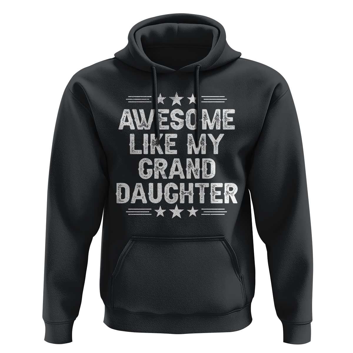 Awesome Like My Granddaughter Hoodie Funny Girl Grandpa Father's Day Gifts