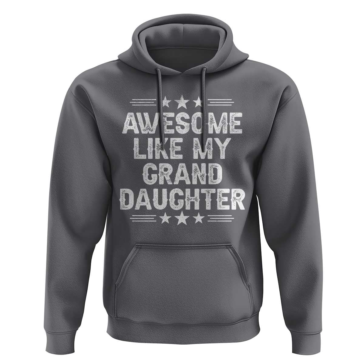 Awesome Like My Granddaughter Hoodie Funny Girl Grandpa Father's Day Gifts