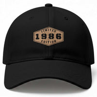 40th Birthday Baseball Cap 1986 Limited Edition Gifts For Turning 40