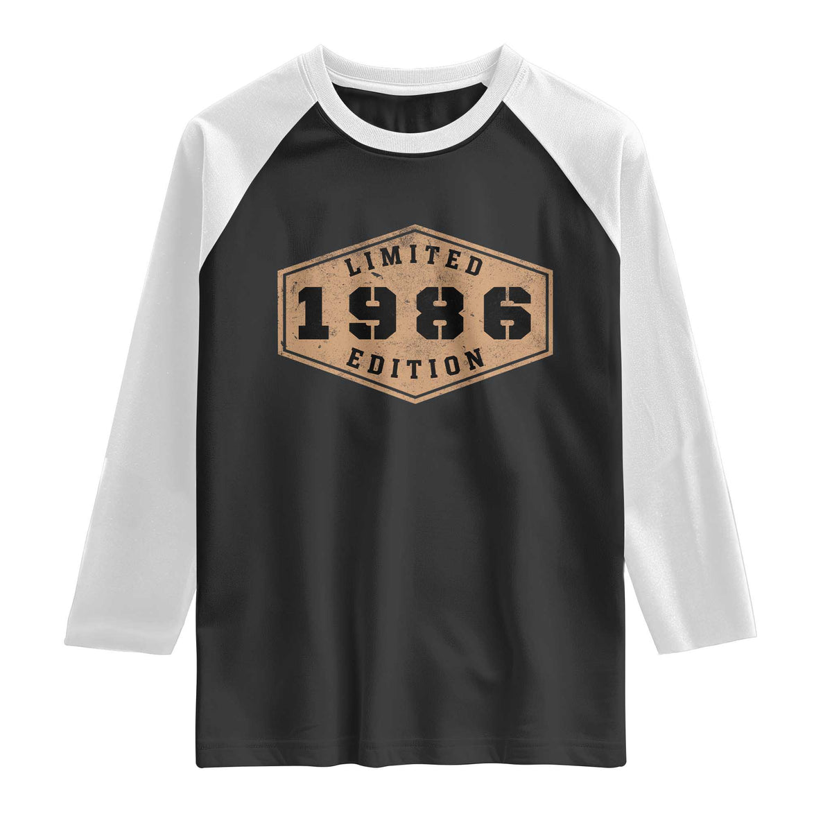 40th Birthday Raglan Shirt 1986 Limited Edition Gifts For Turning 40