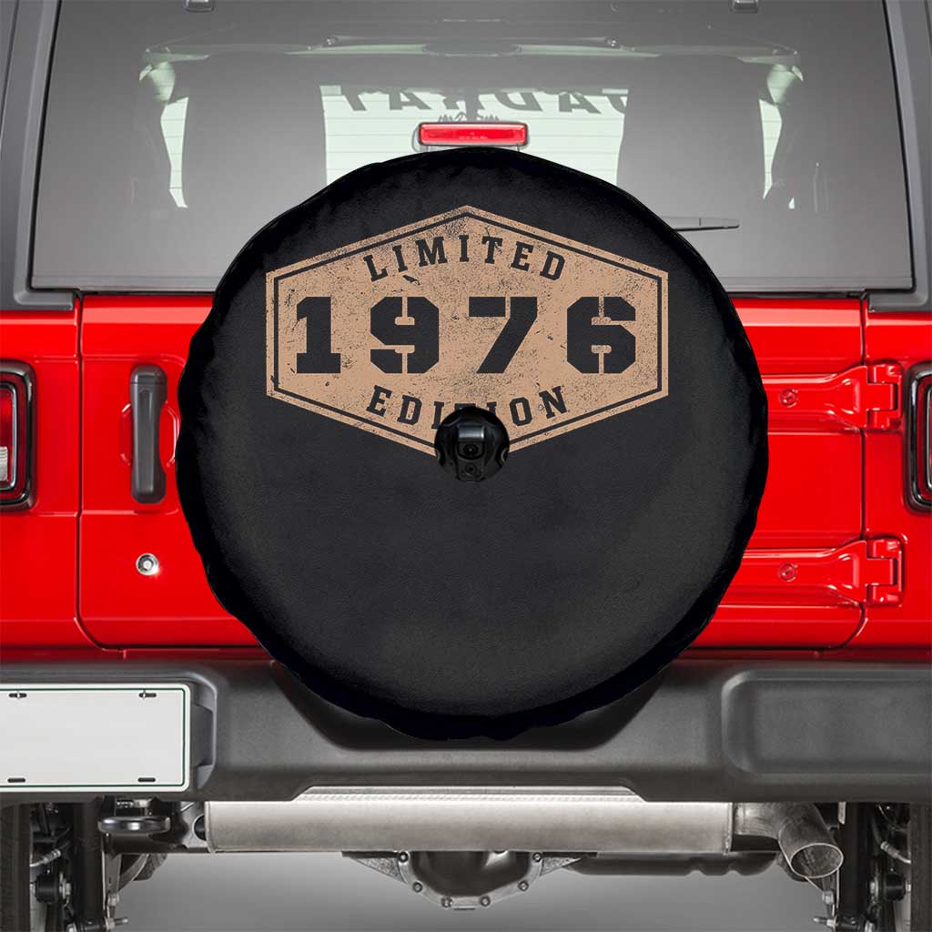 50th Birthday Spare Tire Cover 1976 Limited Edition Gifts For Turning 50