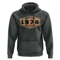 50th Birthday Hoodie 1976 Limited Edition Gifts For Turning 50