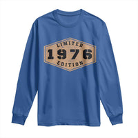 50th Birthday Long Sleeve Shirt 1976 Limited Edition Gifts For Turning 50