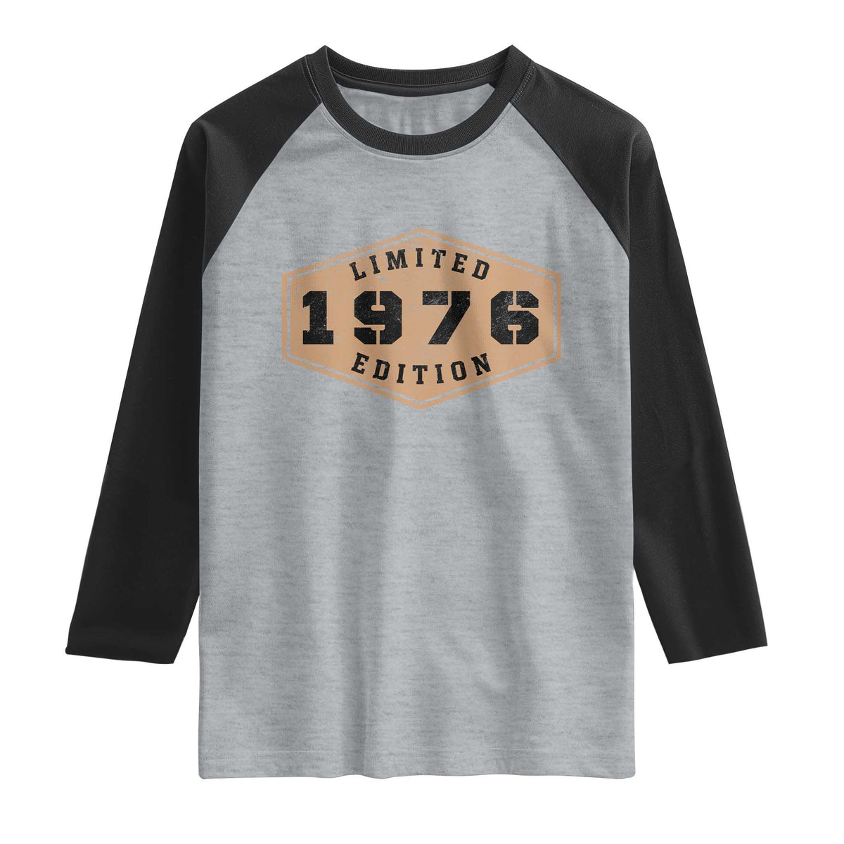 50th Birthday Raglan Shirt 1976 Limited Edition Gifts For Turning 50