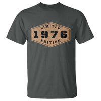 50th Birthday T Shirt 1976 Limited Edition Gifts For Turning 50