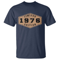 50th Birthday T Shirt 1976 Limited Edition Gifts For Turning 50