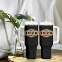 50th Birthday Tumbler With Handle 1976 Limited Edition Gifts For Turning 50