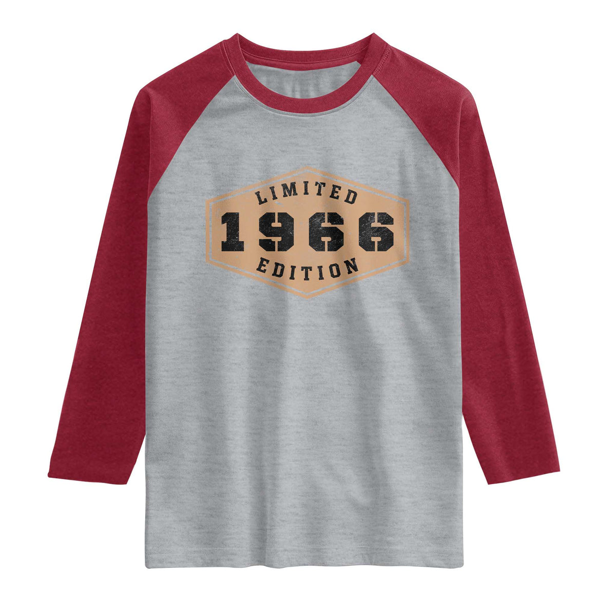 60th Birthday Raglan Shirt 1966 Limited Edition Gifts For Turning 60