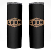 60th Birthday Skinny Tumbler 1966 Limited Edition Gifts For Turning 60
