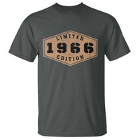 60th Birthday T Shirt 1966 Limited Edition Gifts For Turning 60