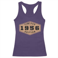 70th Birthday Racerback Tank Top 1956 Limited Edition Gifts For Turning 70