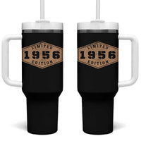 70th Birthday Tumbler With Handle 1956 Limited Edition Gifts For Turning 70