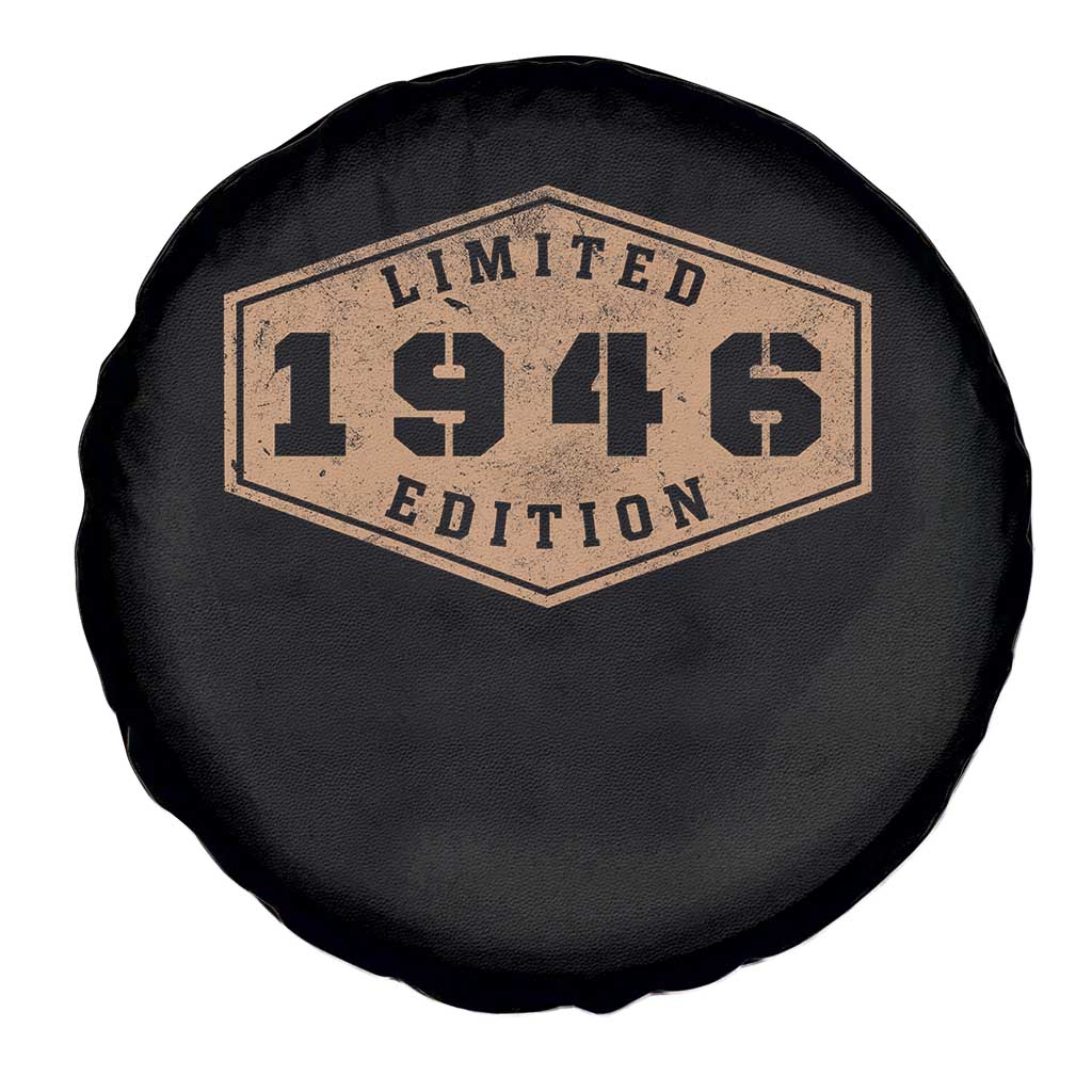 80th Birthday Spare Tire Cover 1946 Limited Edition Gifts For Turning 80