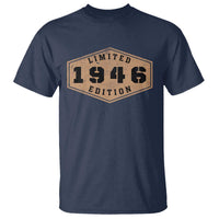 80th Birthday T Shirt 1946 Limited Edition Gifts For Turning 80