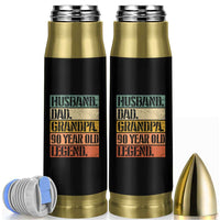 Husband Dad Grandpa 90 Year Old Legend Bullet Tumbler Funny 90th Birthday Fathers Day