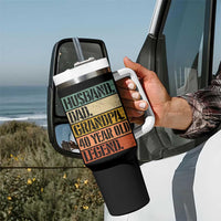 Husband Dad Grandpa 40 Year Old Legend Tumbler With Handle Funny 40th Birthday Fathers Day