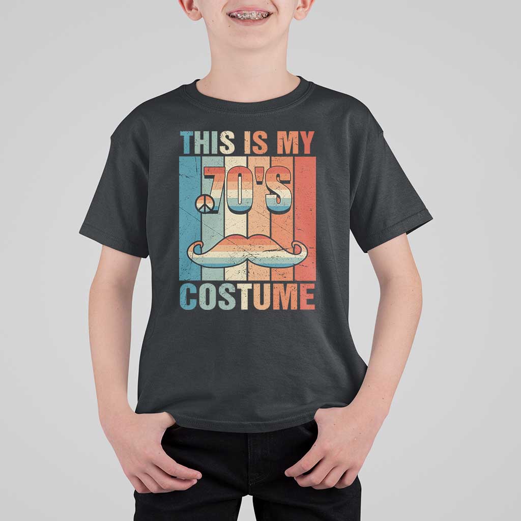 70s Styles T Shirt For Kid This Is My 70's Costume 1970s Outfit Retro Vintage Disco - Wonder Print Shop