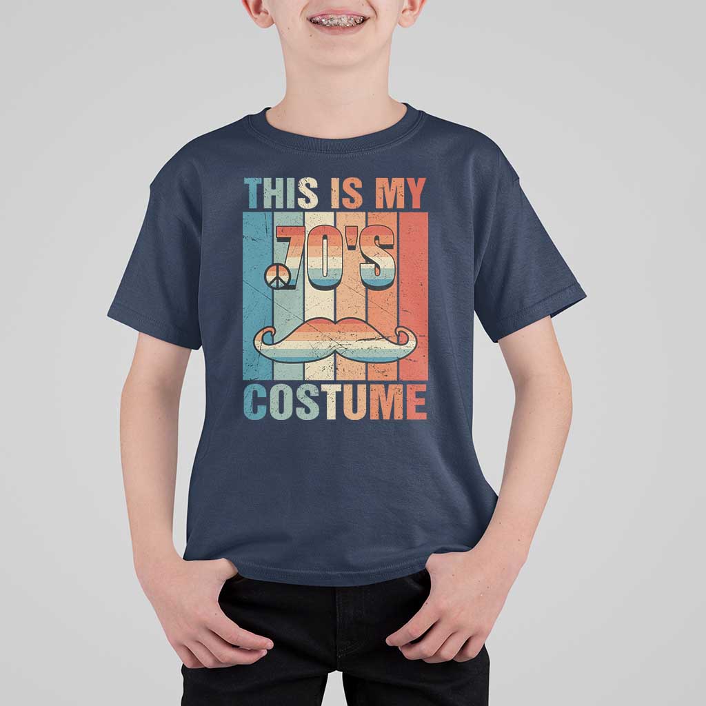 70s Styles T Shirt For Kid This Is My 70's Costume 1970s Outfit Retro Vintage Disco - Wonder Print Shop
