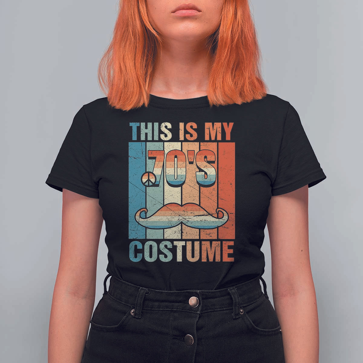 70s Styles T Shirt For Women This Is My 70's Costume 1970s Outfit Retro Vintage Disco - Wonder Print Shop