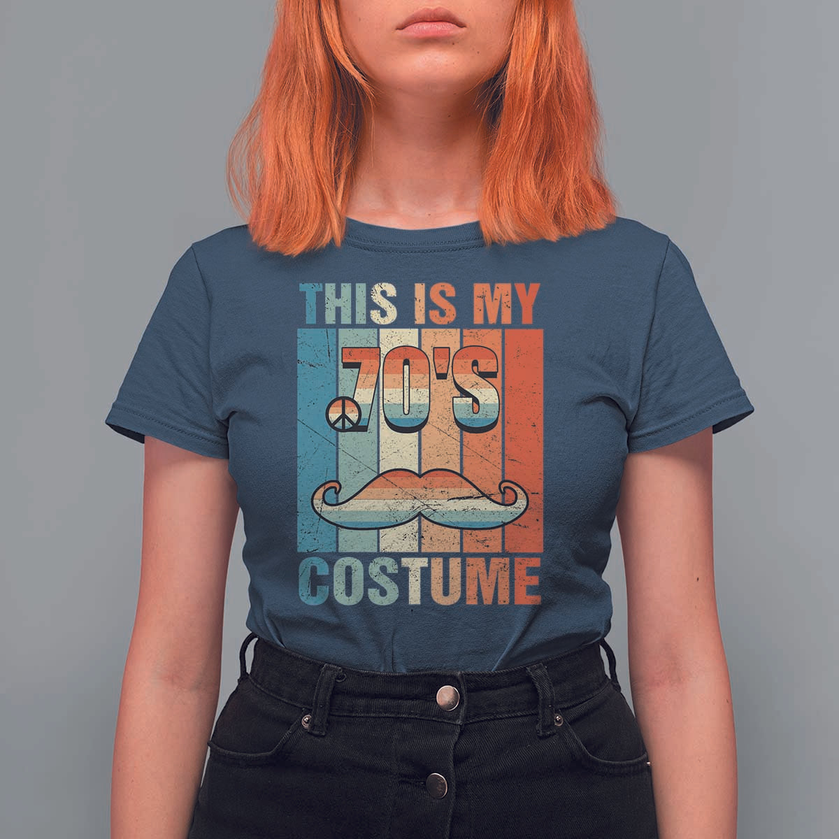 70s Styles T Shirt For Women This Is My 70's Costume 1970s Outfit Retro Vintage Disco - Wonder Print Shop