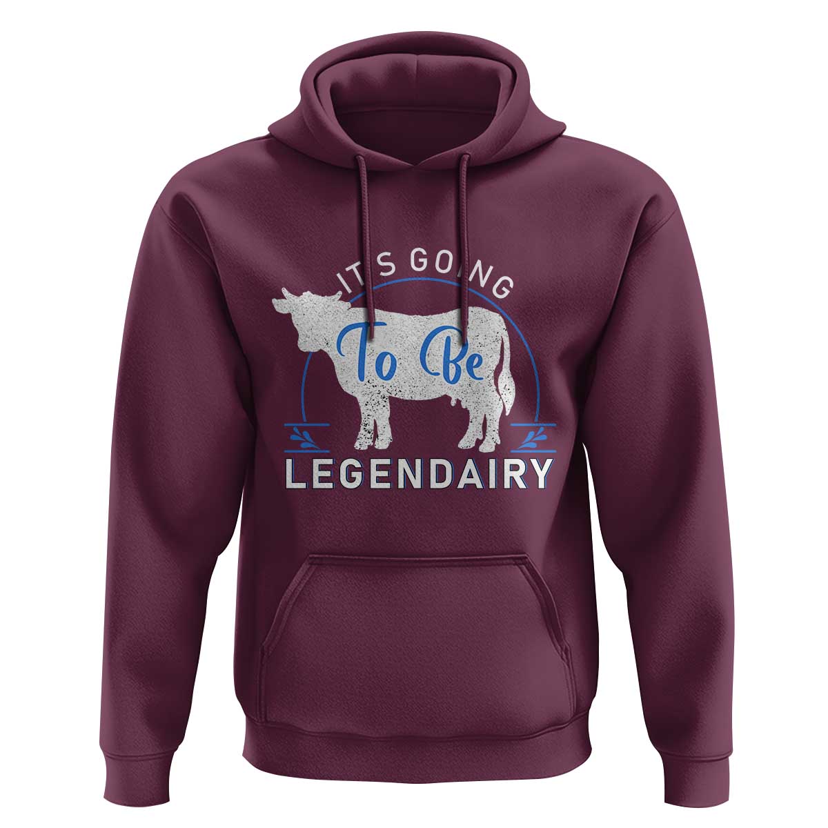 Funny Dairy Milk Hoodie It's Going To Be Legendairy Cow Joke Legendary - Wonder Print Shop