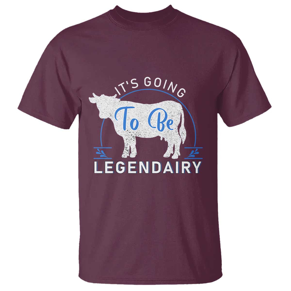 Funny Dairy Milk T Shirt It's Going To Be Legendairy Cow Joke Legendary - Wonder Print Shop