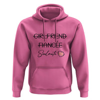 Funny Bride Hoodie Girlfriend Fiance Soulmate Engagement Honeymoon Vacation Diamond Ring - Wonder Print Shop