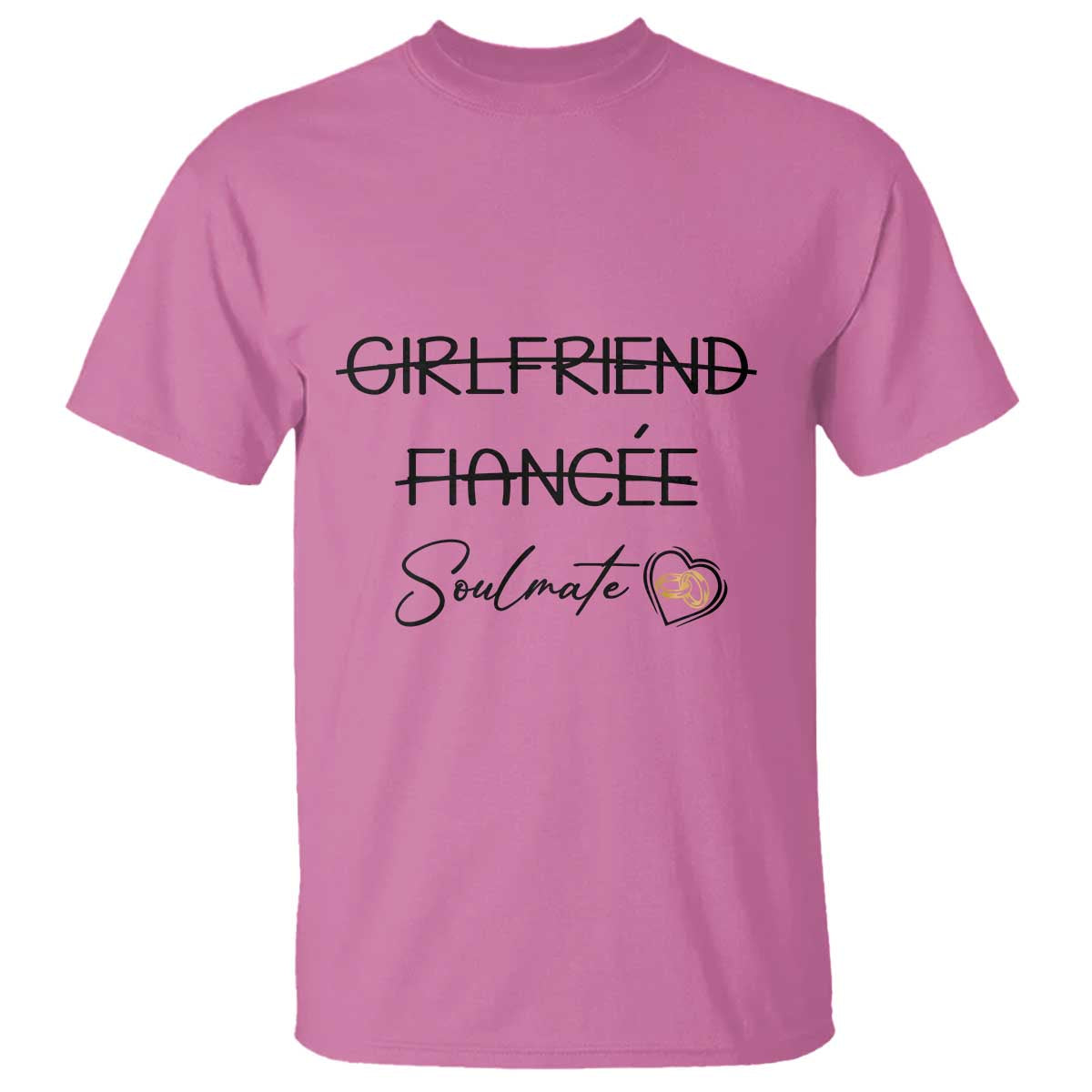 Funny Bride T Shirt Girlfriend Fiance Soulmate Engagement Honeymoon Vacation Diamond Ring - Wonder Print Shop
